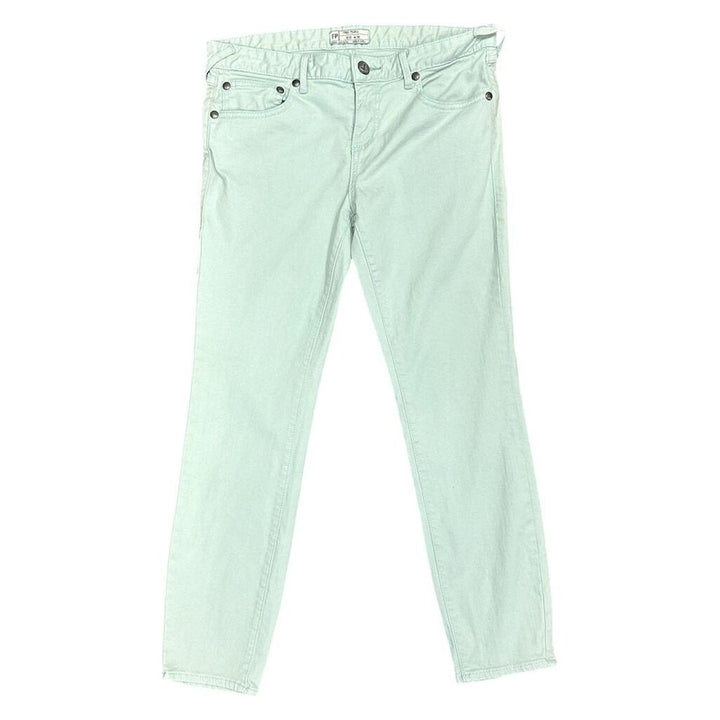 Free People Light Teak Skinny Slim Jeans - Size 30