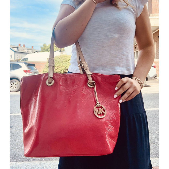 Michael Kors Patent Leather Tote