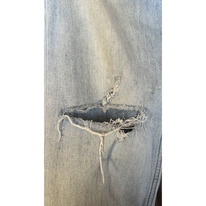 Pilcro Sustainable Slim Boyfriend Jeans in Denim Light - Size 30