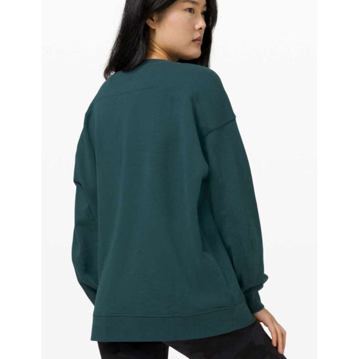 Lululemon Perfectly Oversized Crew in Submarine - Size 0