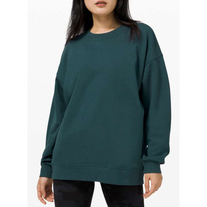 Lululemon Perfectly Oversized Crew in Submarine - Size 0