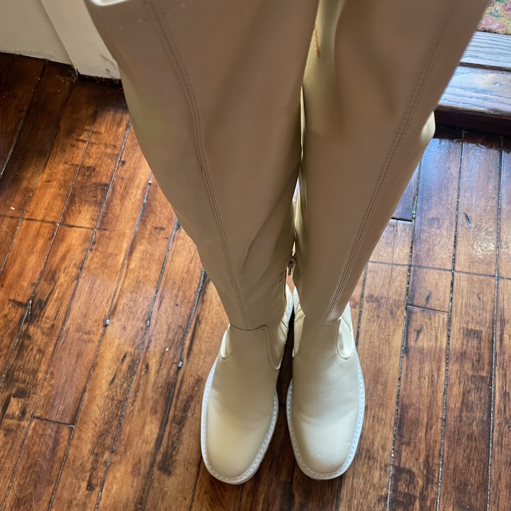 Sarto Knee High Boots - Size 6