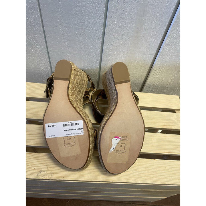 Stuart Weitzman Leopard Print Espadrilles- Size 9