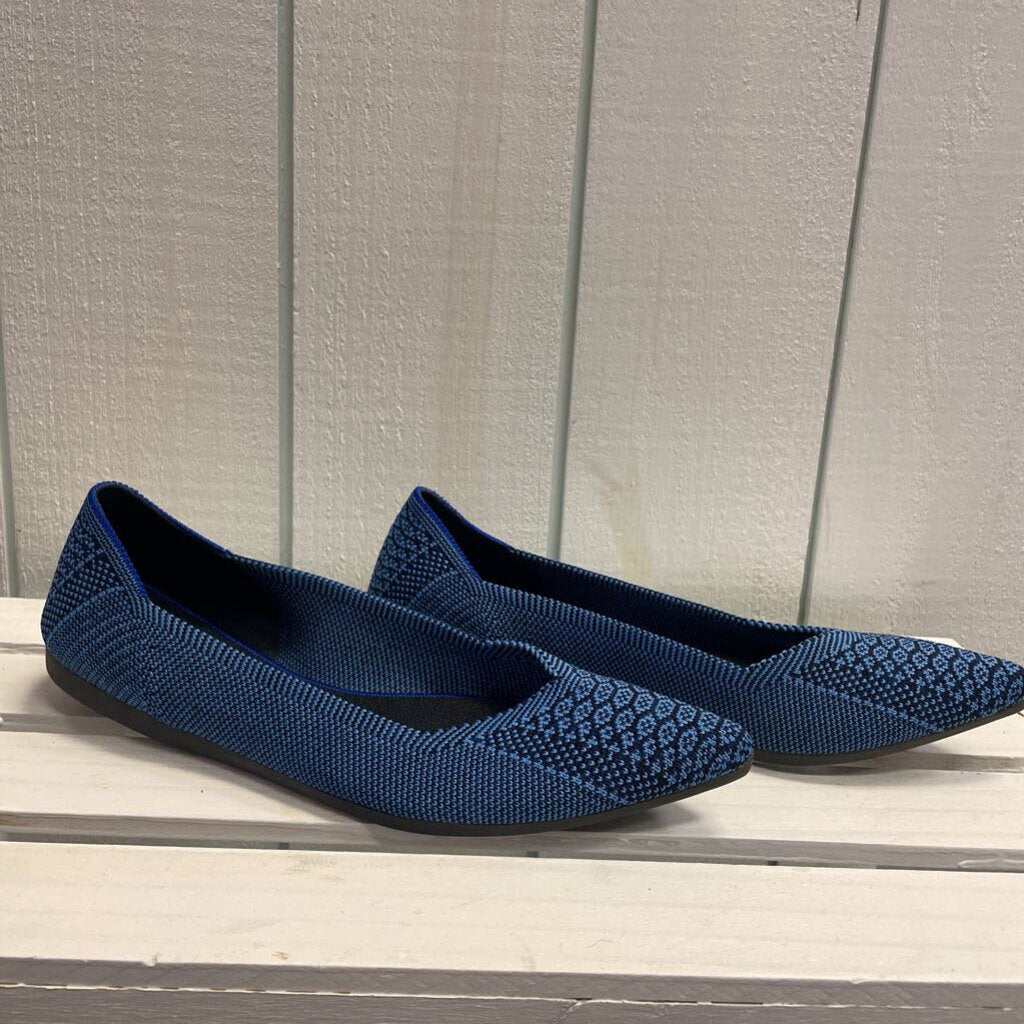 Rothys Lapis Python Flats - Size 7
