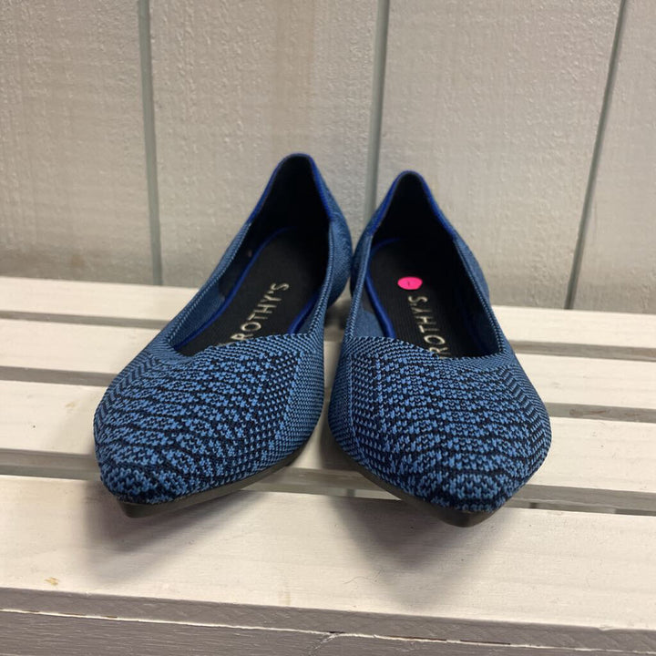 Rothys Lapis Python Flats - Size 7