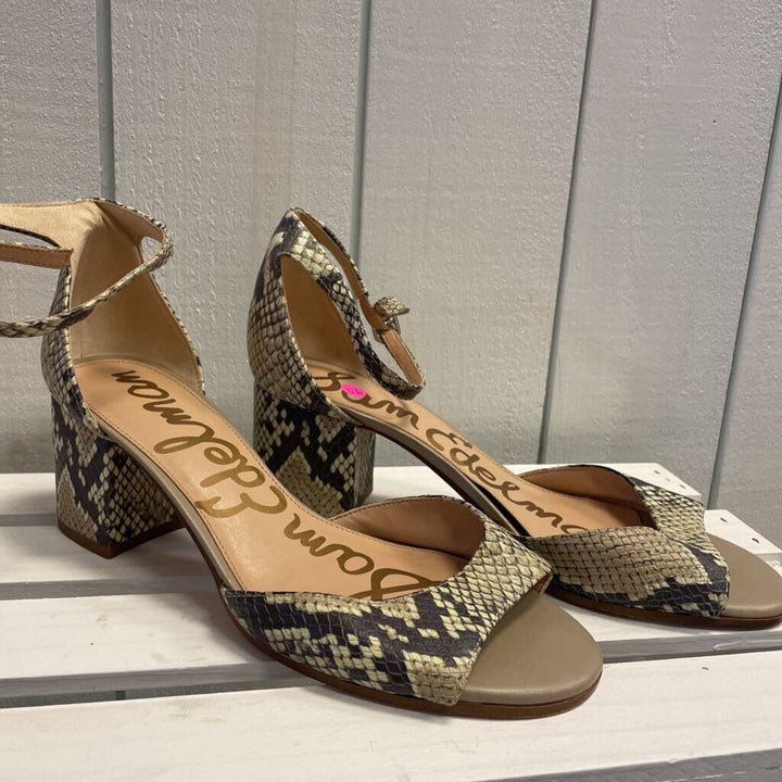 Sam Edelman Kia Block Heel Sandal - Size 9.5