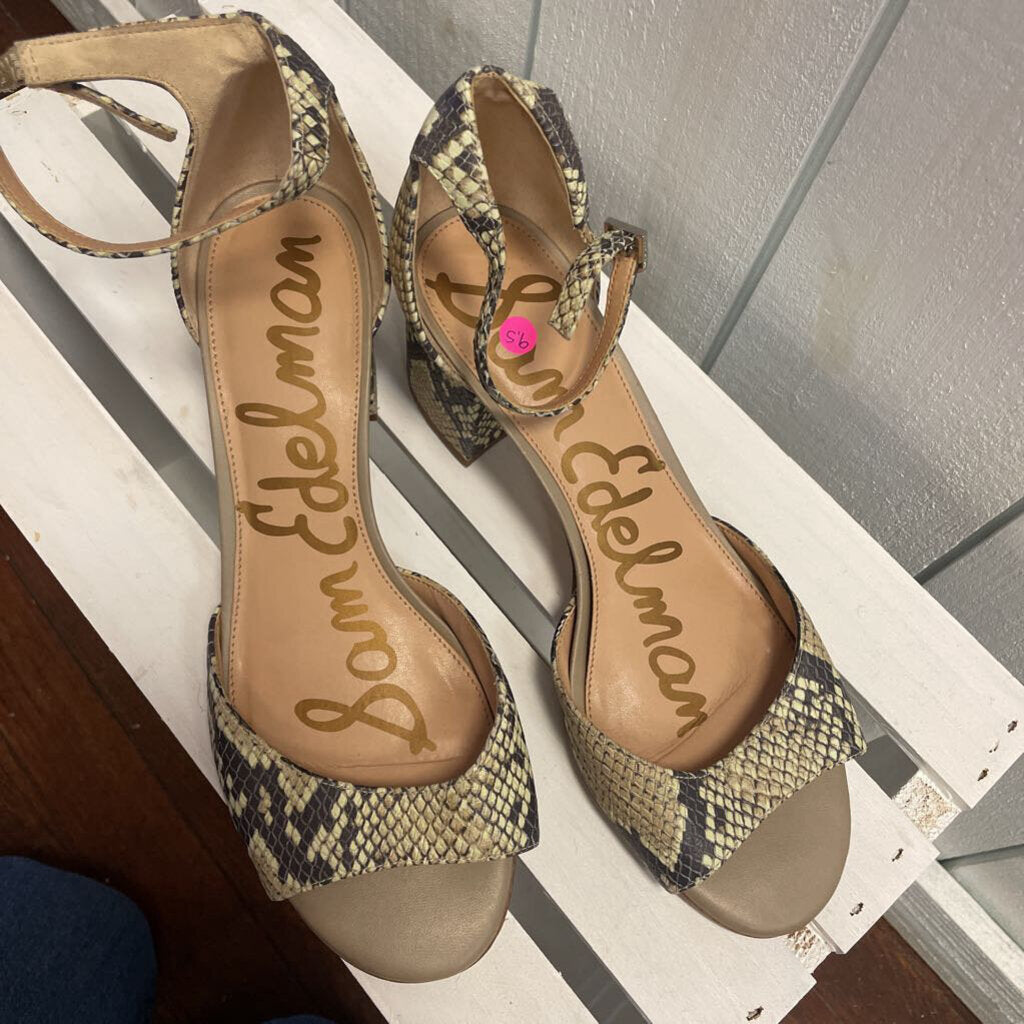 Sam Edelman Kia Block Heel Sandal - Size 9.5