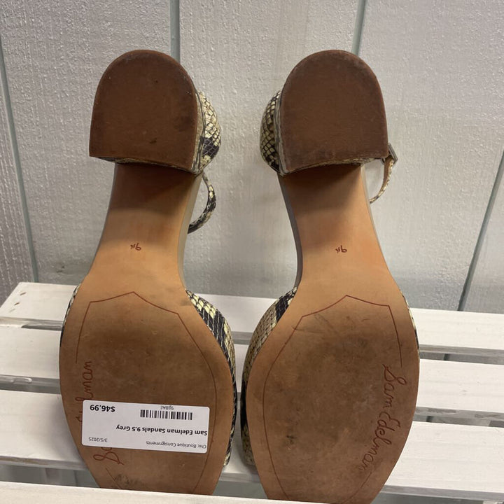 Sam Edelman Kia Block Heel Sandal - Size 9.5