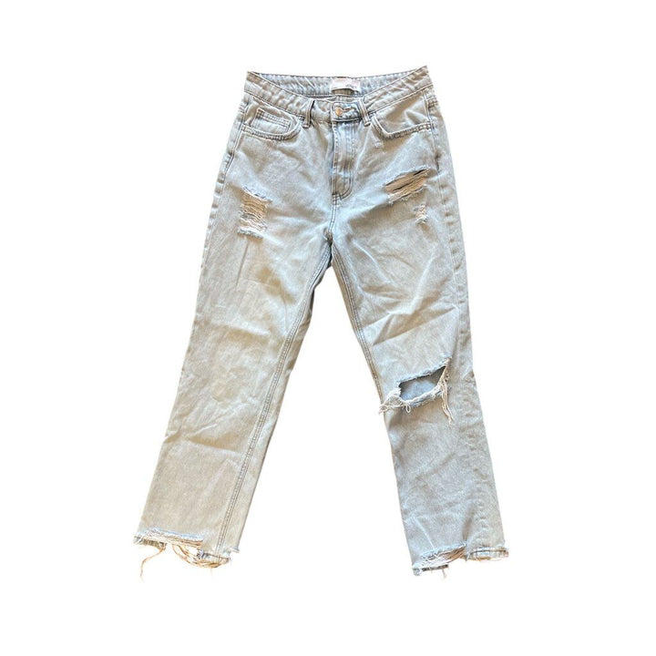 Vervet Light Wash Distressed Jeans - Size 26