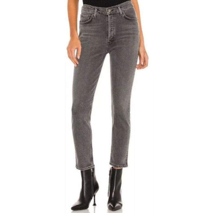 Agolde Nico Slim High Rise Jeans in Ceremony - Size 30