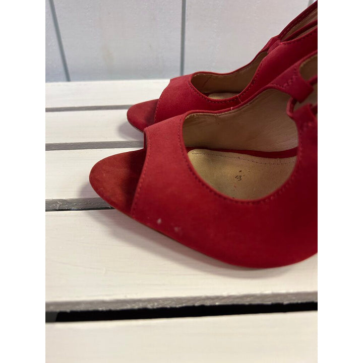 Schutz Yassu Tie Up Open Toed Heels - Size 8.5