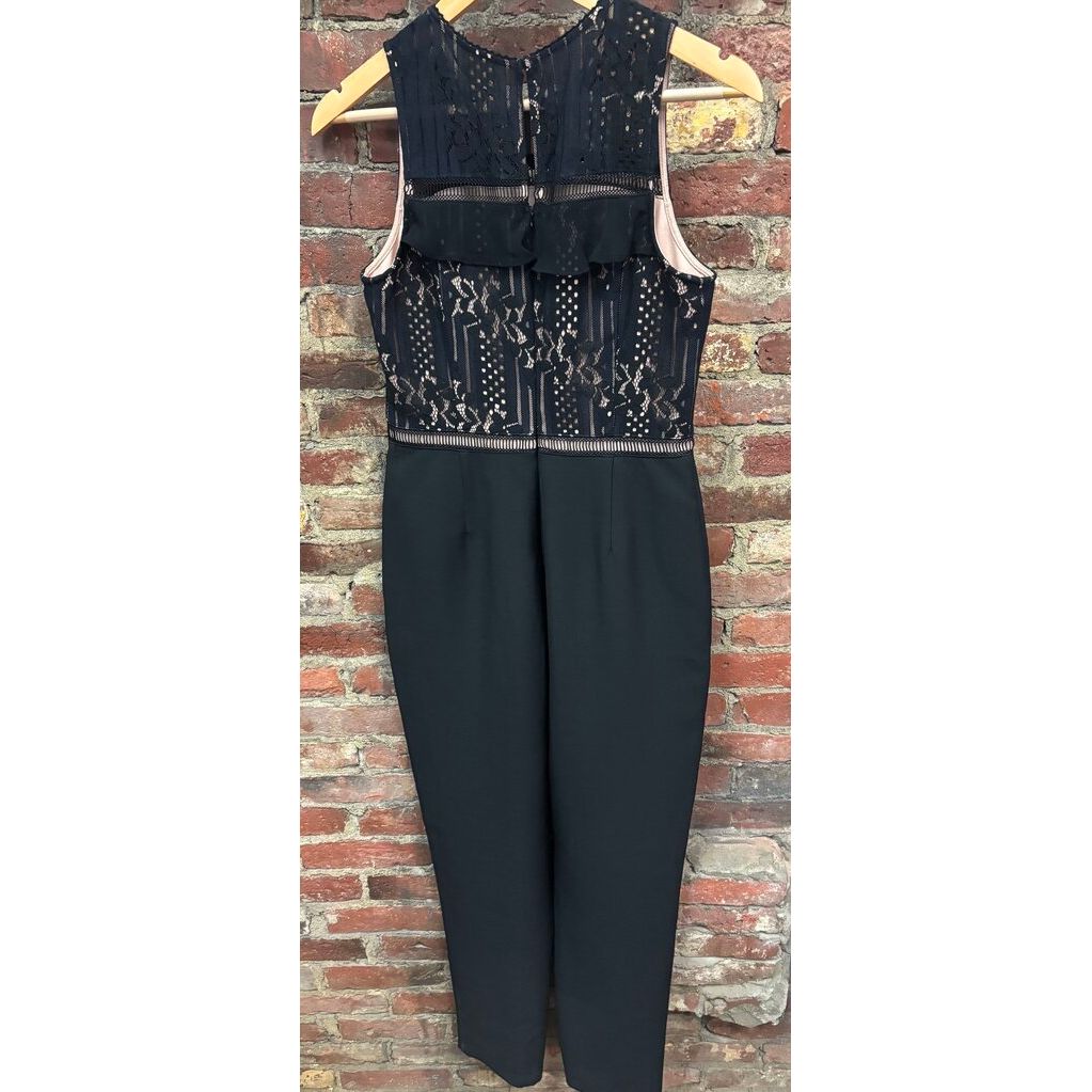 Adelyn Rae Lace Jumpsuit - Size Small