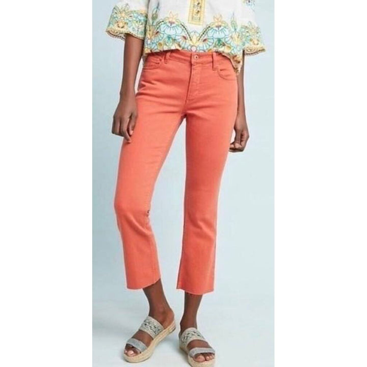 Pilcro High Rise Cropped Bootcut Jeans - Size 31