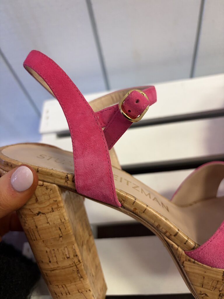 Stuart Weitzman Soliesse Platform Sandals - Size 7