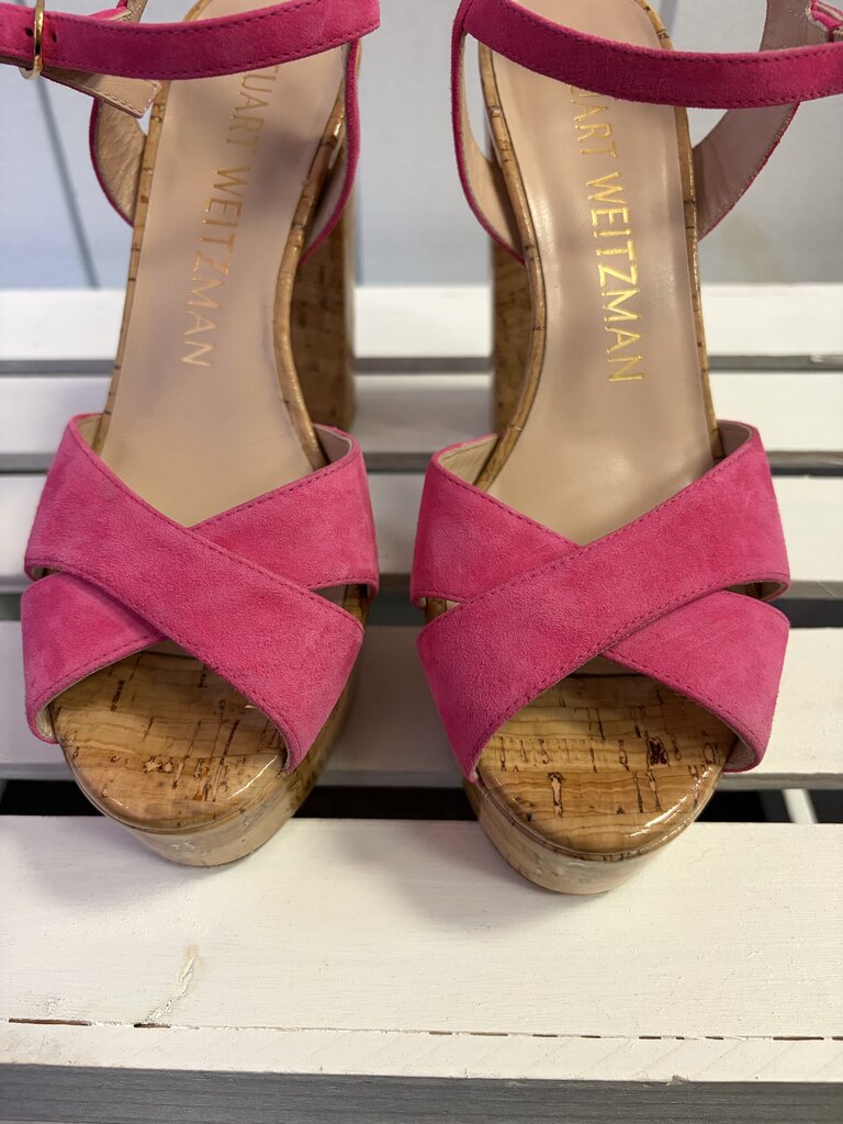 Stuart Weitzman Soliesse Platform Sandals - Size 7