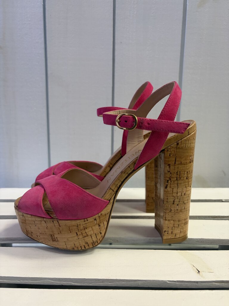 Stuart Weitzman Soliesse Platform Sandals - Size 7