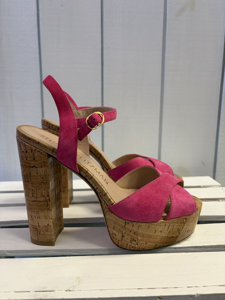 Stuart Weitzman Soliesse Platform Sandals - Size 7