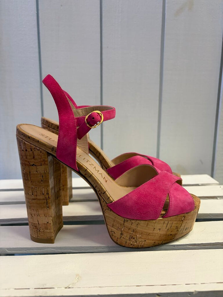 Stuart Weitzman Soliesse Platform Sandals - Size 7