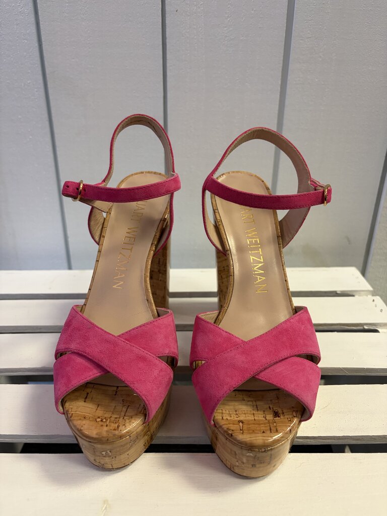 Stuart Weitzman Soliesse Platform Sandals - Size 7