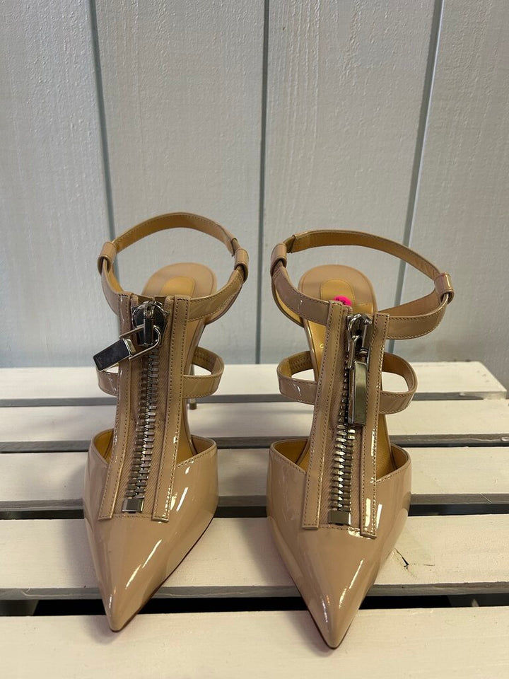 Christian Louboutin Epic Zip Heels - Size 38