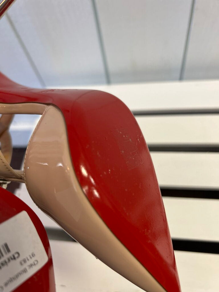 Christian Louboutin Epic Zip Heels - Size 38