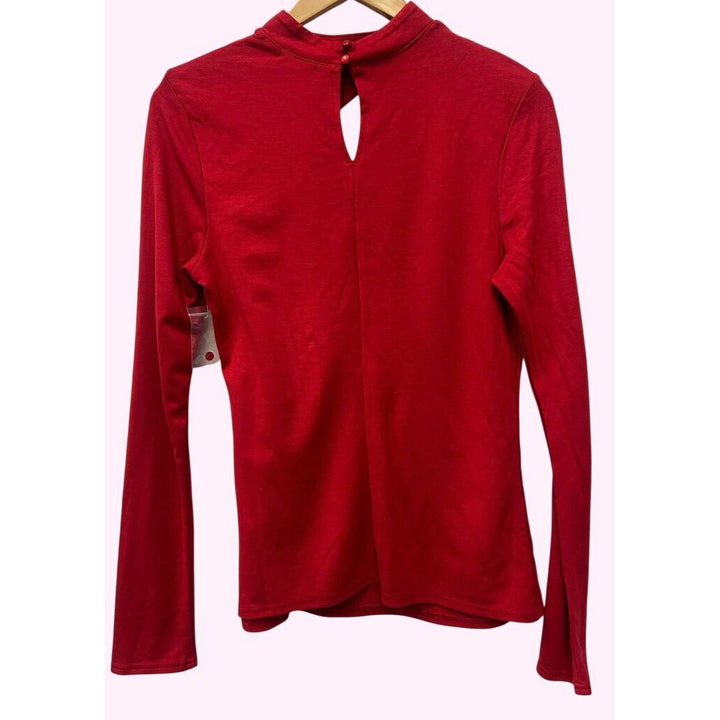 Halogen NWT Cut Out Long Sleeve Top - Size Medium