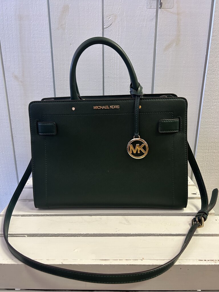 Michael Kors Rayne Medium Saffiano Leather Satchel