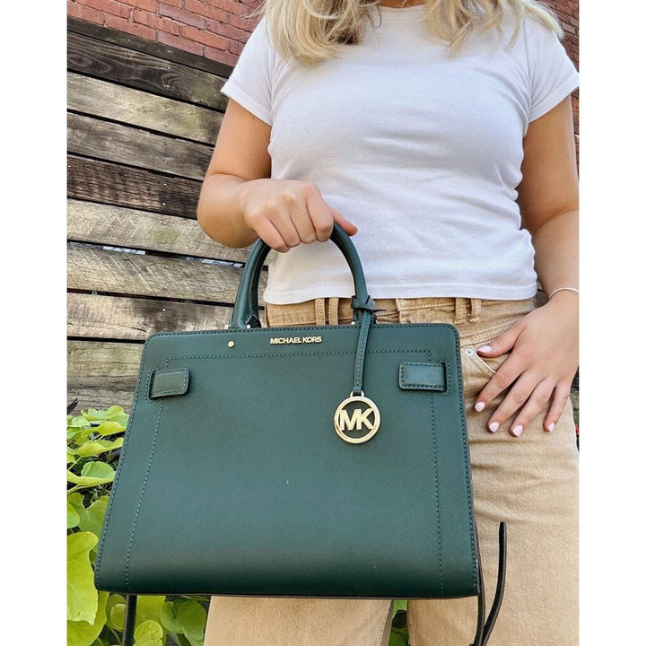 Michael Kors Rayne Medium Saffiano Leather Satchel