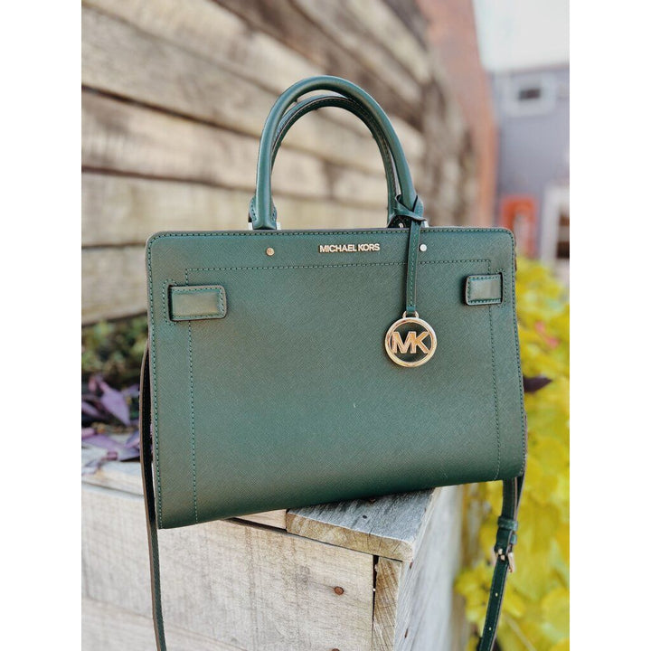 Michael Kors Rayne Medium Saffiano Leather Satchel