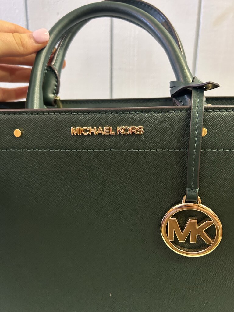 Michael Kors Rayne Medium Saffiano Leather Satchel