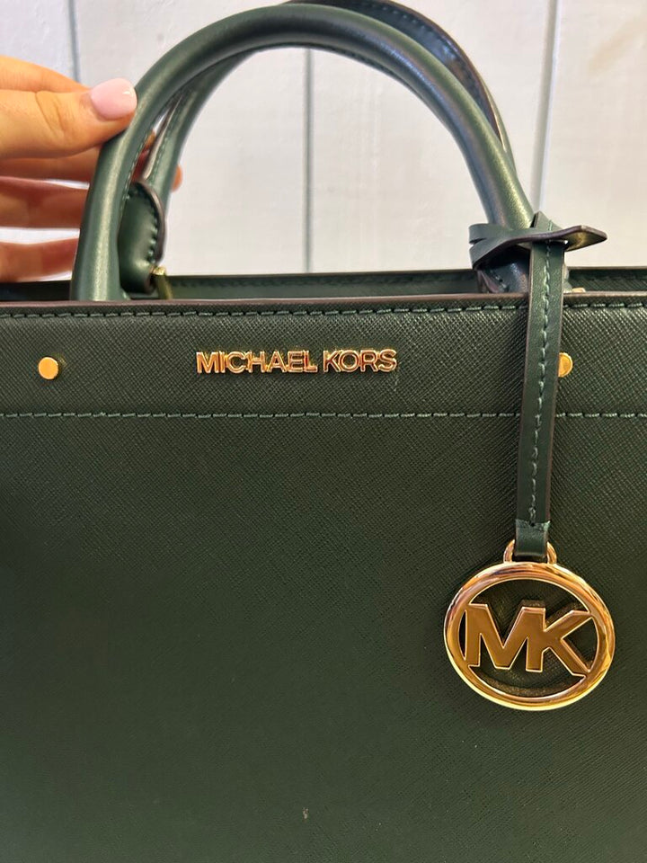 Michael Kors Rayne Medium Saffiano Leather Satchel