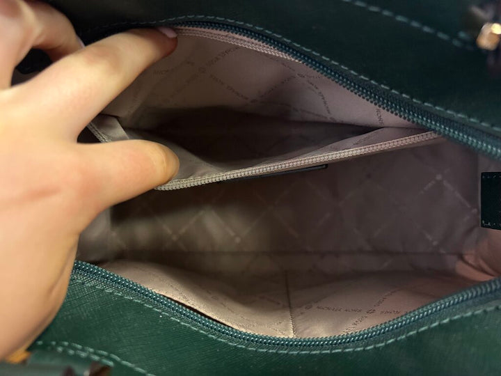 Michael Kors Rayne Medium Saffiano Leather Satchel