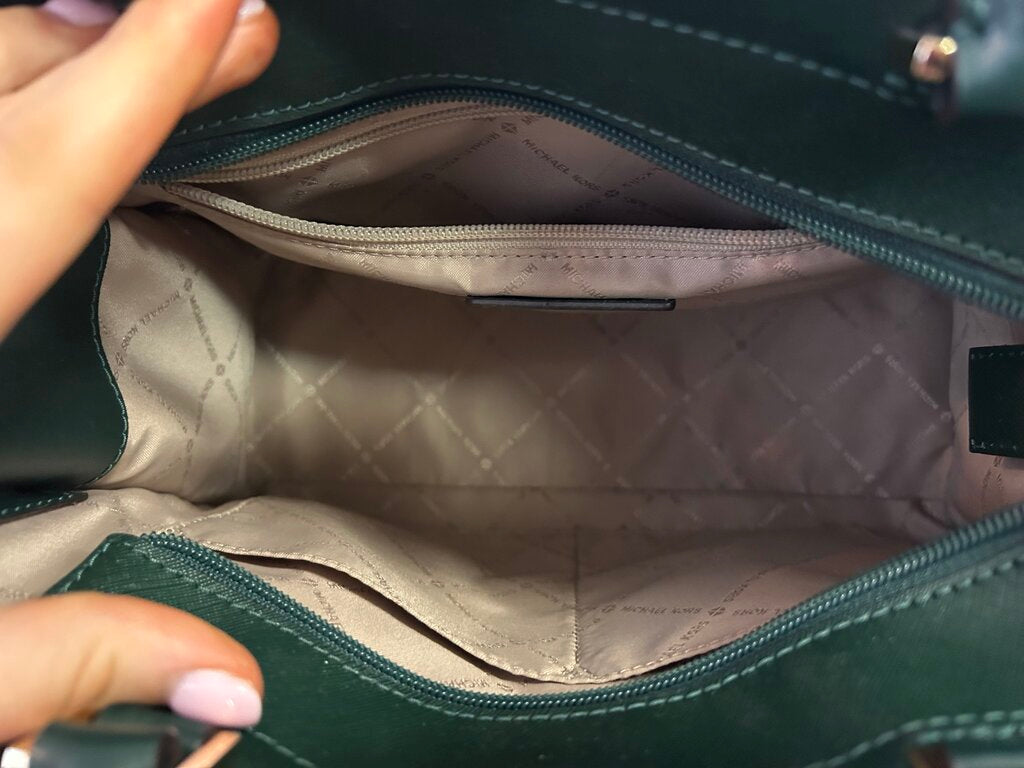 Michael Kors Rayne Medium Saffiano Leather Satchel