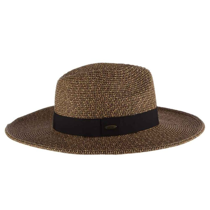 Scala Classic Wide Brim Straw Safari Hat - OS