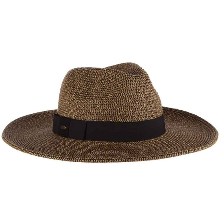 Scala Classic Wide Brim Straw Safari Hat - OS