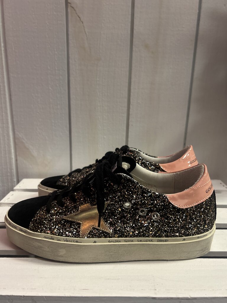 Golden Goose Hi Star Sparkle Sneakers - Size 40(Retails $695)