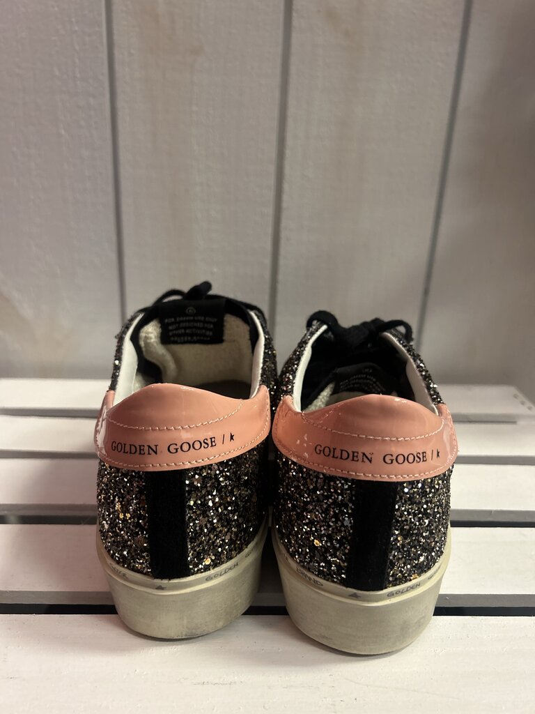 Golden Goose Hi Star Sparkle Sneakers - Size 40(Retails $695)