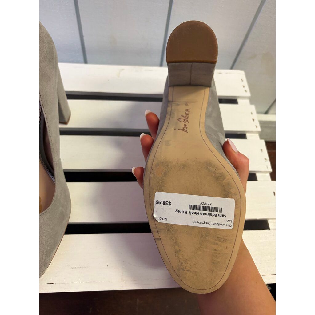 Sam Edelman Stillson Suede Heels - Size 9