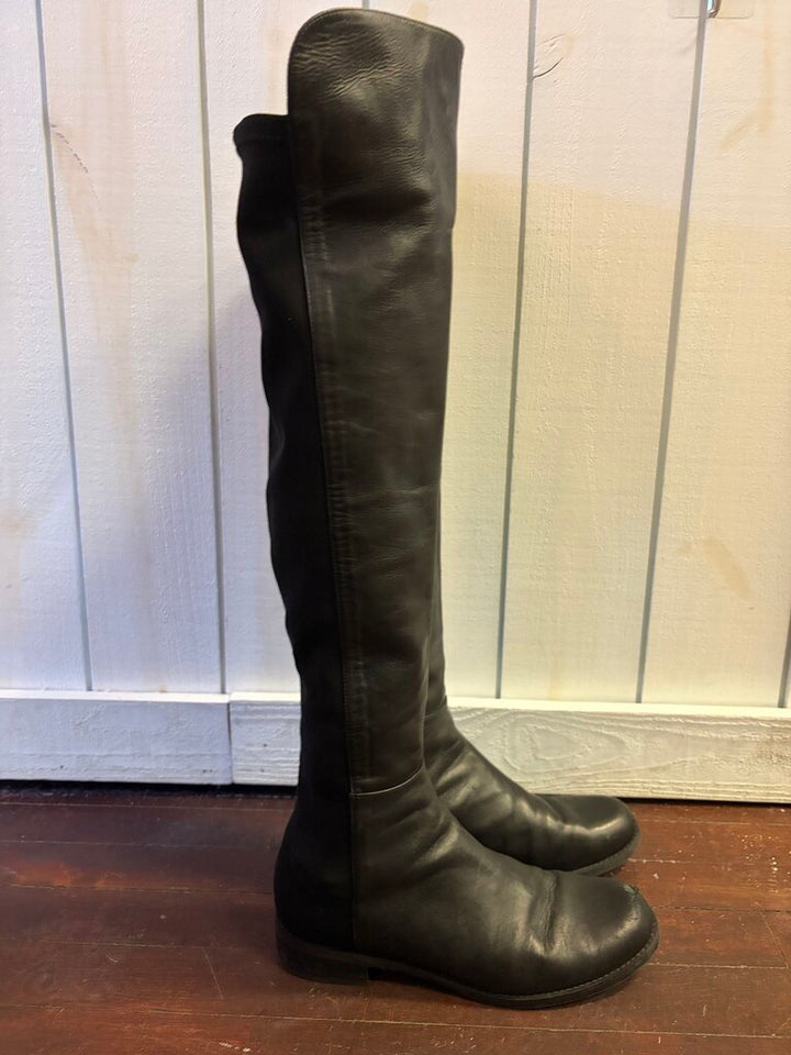 Stuart Weitzman The 5050 Nappa Leather Boot - Size 9 (Retails $850)