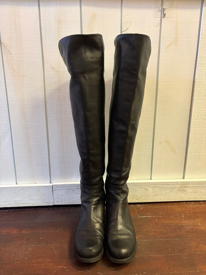 Stuart Weitzman The 5050 Nappa Leather Boot - Size 9 (Retails $850)