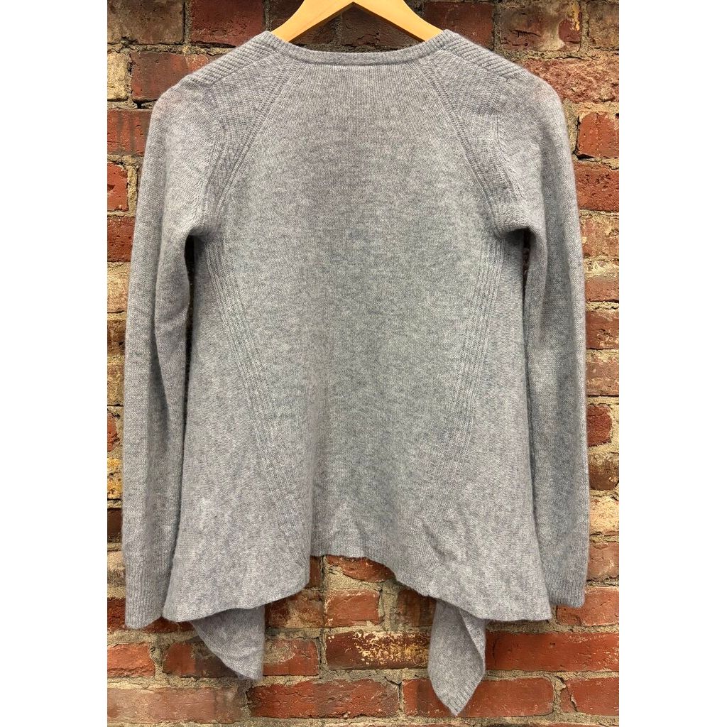 White + Warren Cashmere Open Front Draped Cardigan - Size XS