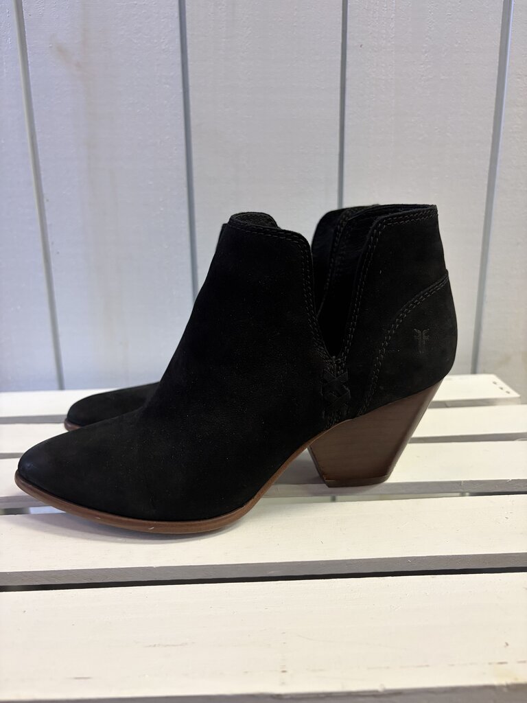 Frye Reina Cut Out Leather Ankle Booties - Size 6.5(Retails $248)