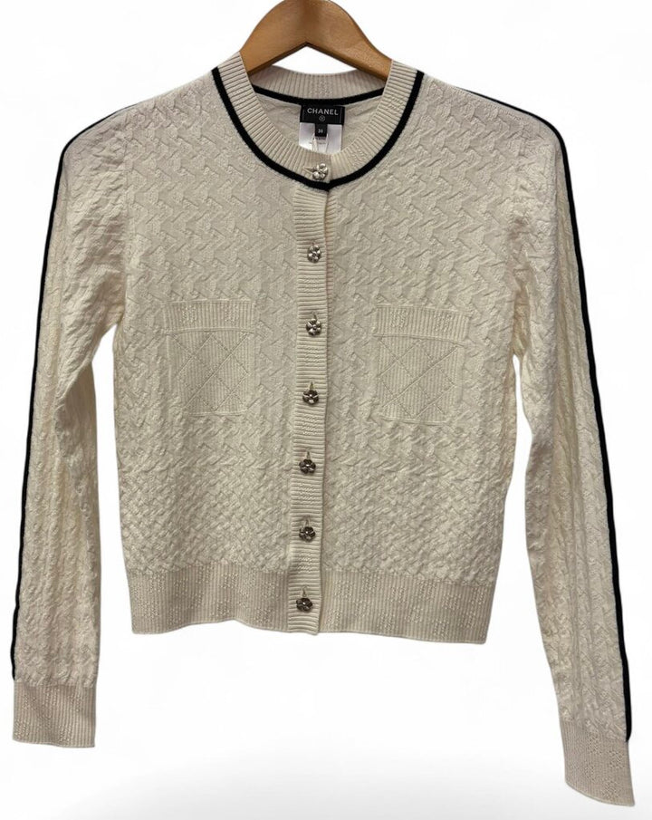 Chanel NWT Chanel 2023 Cashmere Cardigan - Size 36(Retails $3100)