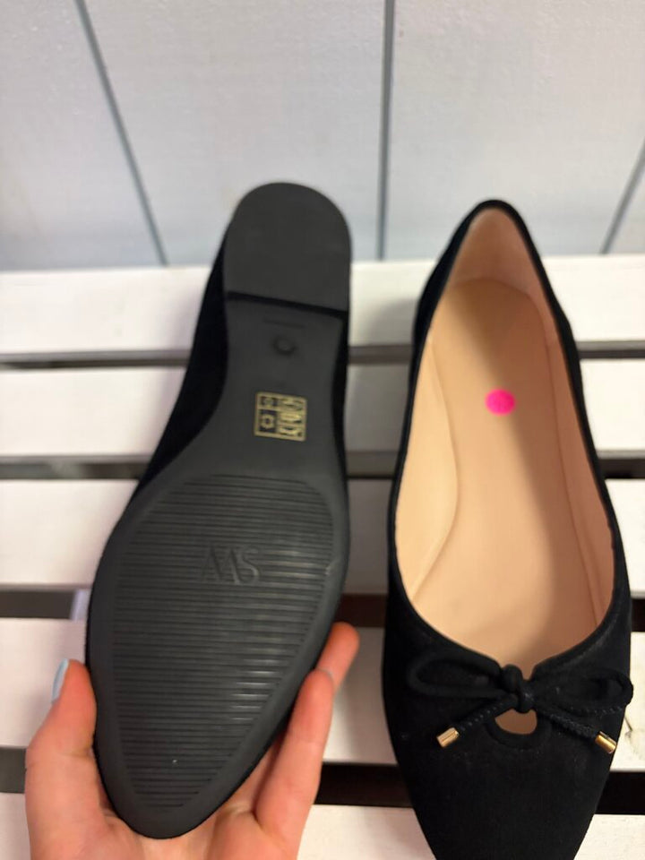 Stuart Weitzman Gabby Suede Ballet Flat - Size 8