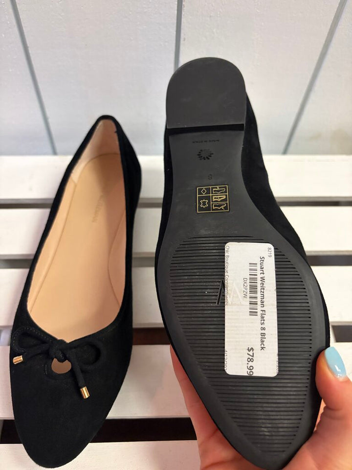 Stuart Weitzman Gabby Suede Ballet Flat - Size 8