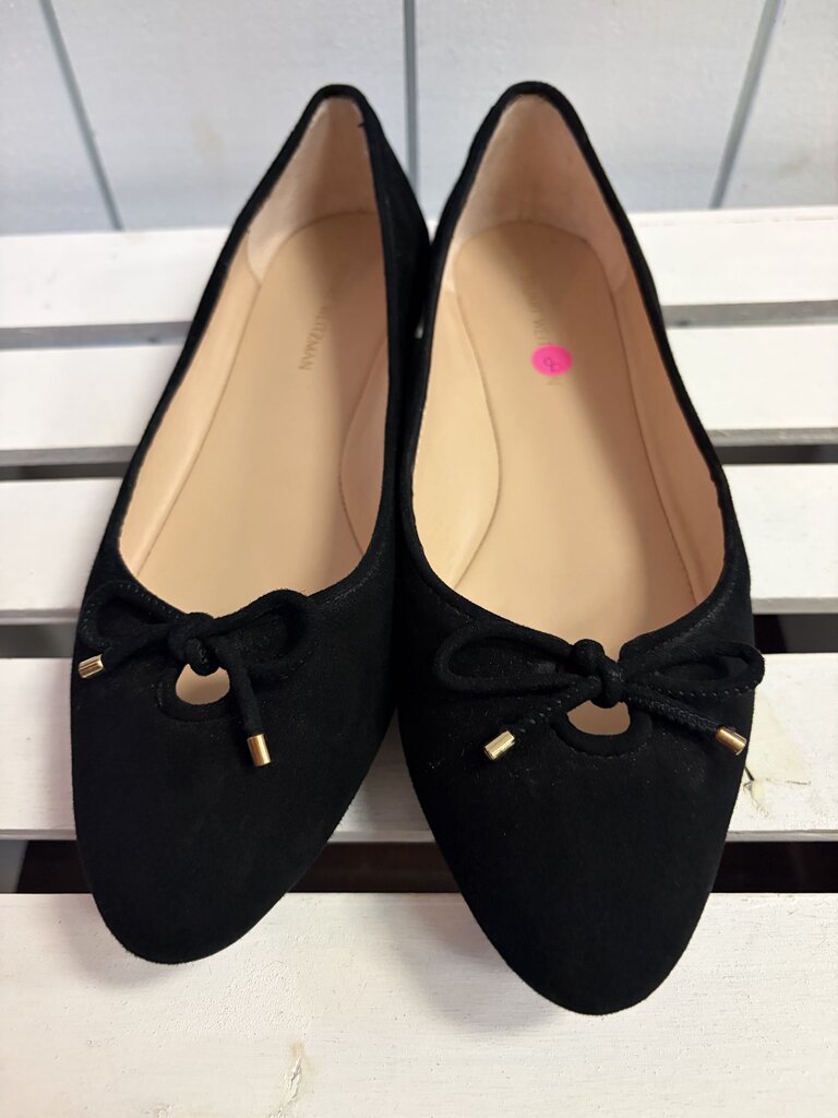 Stuart Weitzman Gabby Suede Ballet Flat - Size 8