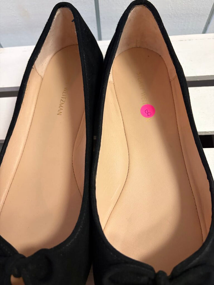 Stuart Weitzman Gabby Suede Ballet Flat - Size 8