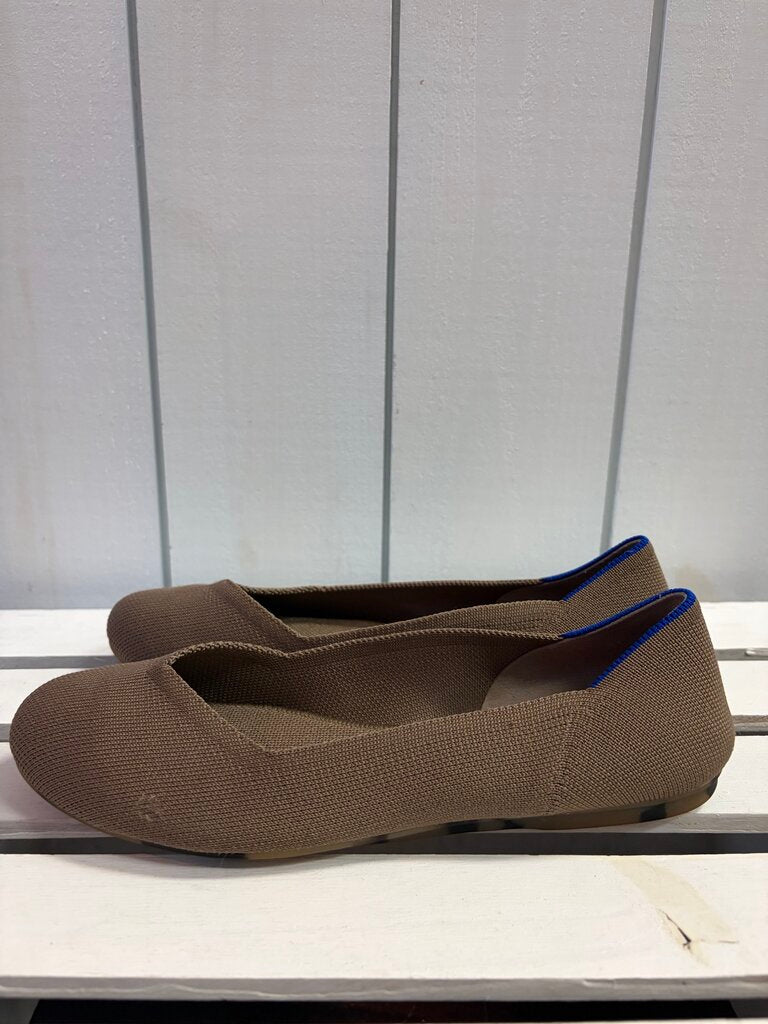 Rothy's The Point Flats in Portobello - Size 8.5(Retails$155)