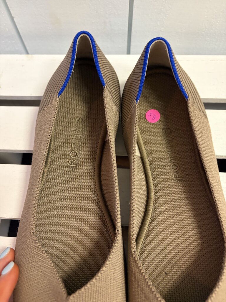 Rothy's The Point Flats in Portobello - Size 8.5(Retails$155)