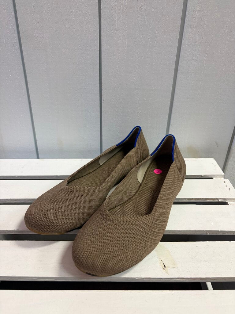 Rothy's The Point Flats in Portobello - Size 8.5(Retails$155)